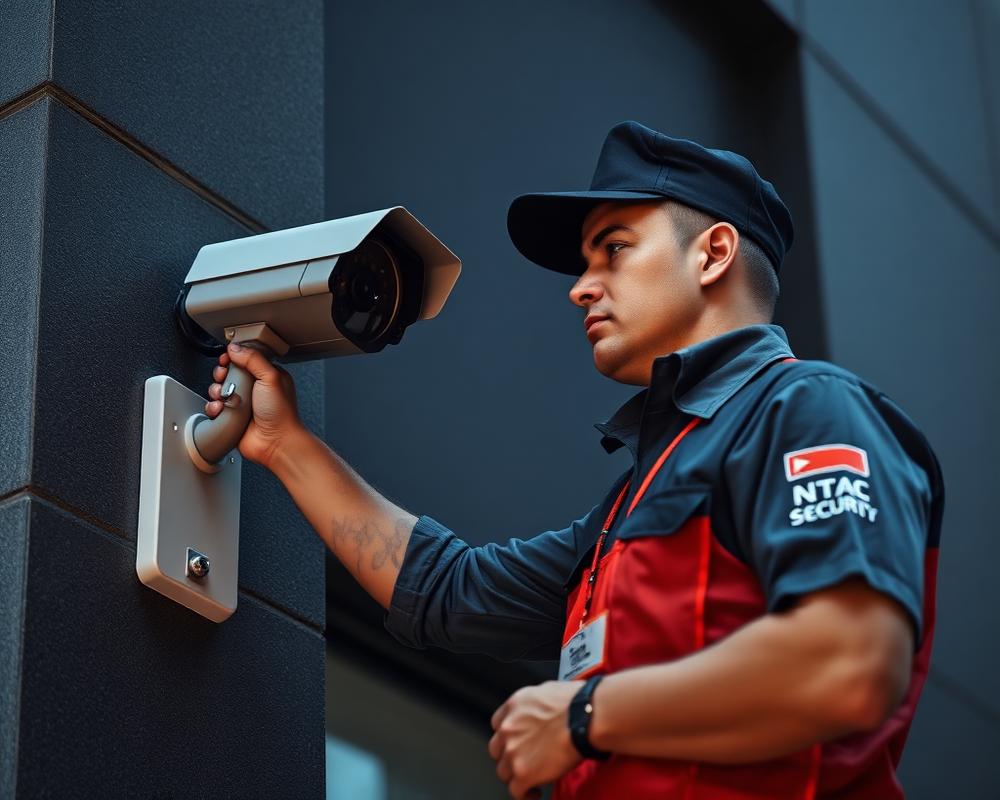 Instalare CCTV exterior